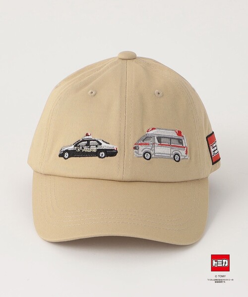green label relaxing（グリーンレーベルリラクシング）の「【別注】＜TOMICA＞キャップ / CAP / キッズ（キャップ・キッズ・ダークグレー/ベージュ/ネイビー・FREE(53-55cm)）」の4枚目の写真