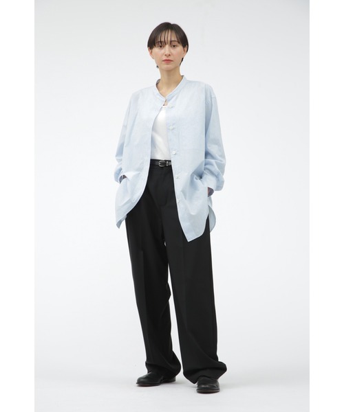 セール】FINE WOOL POPLIN（その他パンツ）｜MARGARET HOWELL