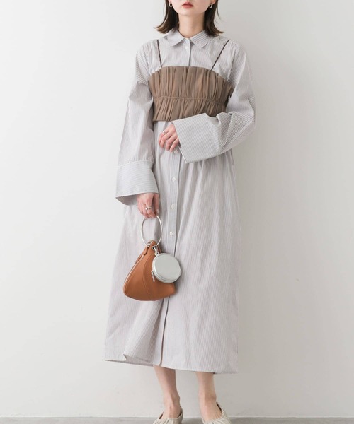 セール】ビスチェセットワンピース（ワンピース）｜SENSE OF PLACE by