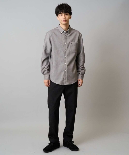 a.v.v(アーヴェヴェ)の「【ストレッチ】スマートシャンブレー5ポケットパンツ(セットアップ可)(スラックス・メンズ・ネイビー/チャコールグレー・46/48/44/50)」の14枚目の写真
