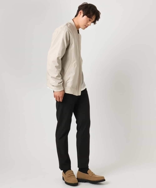 a.v.v（アーヴェヴェ）の「【ストレッチ】スマートシャンブレー5ポケットパンツ(セットアップ可）（スラックス・メンズ・ネイビー/チャコールグレー・46/48/44/50）」の6枚目の写真