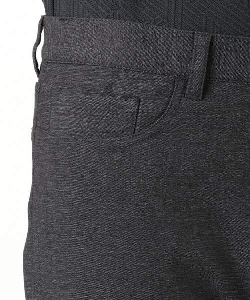 a.v.v（アーヴェヴェ）の「【ストレッチ】スマートシャンブレー5ポケットパンツ(セットアップ可）（スラックス・メンズ・ネイビー/チャコールグレー・46/48/44/50）」の9枚目の写真