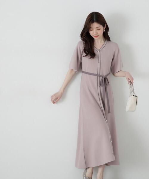 PROPORTION BODY DRESSING（プロポーションボディドレッシング）の「金ボタンニットワンピース / 1215140301（ワンピース・レディース・ピンク/ブラック/ブルー・SMALL/MEDIUM）」の19枚目の写真