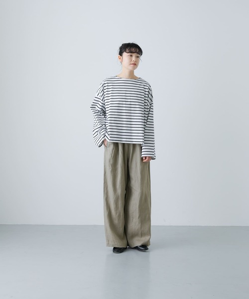かぐれ パンツ リネンイージーパンツ レディース : ZOZOTOWN