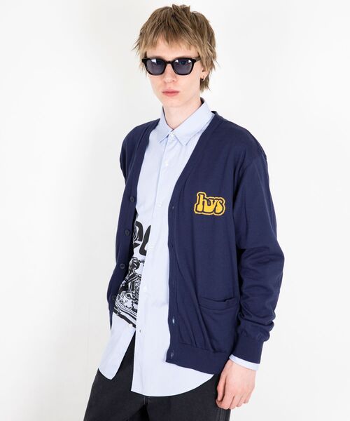 【完売モデル】ヒステリックグラマー　スモーキングガール　カーディガン　L HYSTERIC GLAMOUR Smoking Girl カーディガン L - メルカリ