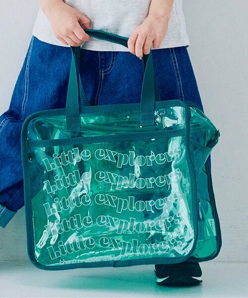 p.premier（ピードットプルミエ）の「ボストンプールBAG（スイムグッズ・キッズ・サックスブルー/イエロー/ブラウン/グリーン/ピンク/レッド・FREE）」の3枚目の写真