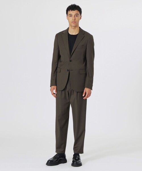 LOVELESS（ラブレス）の「ウールミックスツイルジャケット（テーラードジャケット・メンズ・ライトグレー/ブラウン系その他3/ブラック・L/S/M）」の6枚目の写真