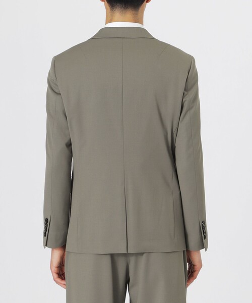 LOVELESS（ラブレス）の「ウールミックスツイルジャケット（テーラードジャケット・メンズ・ライトグレー/ブラウン系その他3/ブラック・L/S/M）」の9枚目の写真