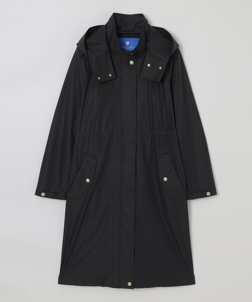 BLUE LABEL CRESTBRIDGE（ブルーレーベルクレストブリッジ）の「ストレッチプルーフクロスロングマウンテンパーカー（マウンテンパーカー・レディース・ベージュ/ダークネイビー・36/38）」の10枚目の写真