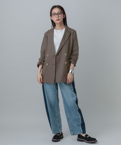 グローバルワークMATINEE LINEお手入れらくらくセットアップwジャケット GLOBAL WORK（グローバルワーク）の「お手入れらくらくSET UP