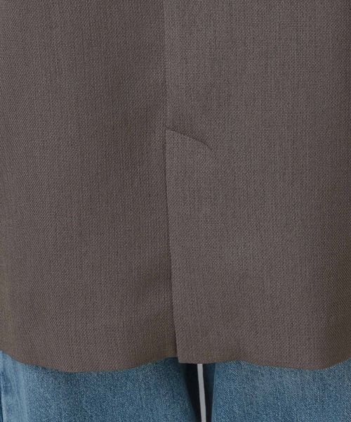 GLOBAL WORK（グローバルワーク）の「MATINEE LINE/リネンライクWジャケット/327143（テーラードジャケット・レディース・スミクロ/モカ/ブラウン・SMALL/MEDIUM/LARGE）」の14枚目の写真