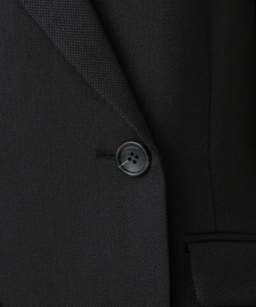 GLOBAL WORK（グローバルワーク）の「MATINEE LINE/リネンライクWジャケット/327143（テーラードジャケット・レディース・スミクロ/モカ/ブラウン・SMALL/MEDIUM/LARGE）」の6枚目の写真