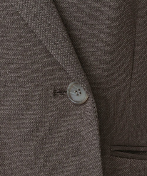 GLOBAL WORK（グローバルワーク）の「MATINEE LINE/リネンライクWジャケット/327143（テーラードジャケット・レディース・スミクロ/モカ/ブラウン・SMALL/MEDIUM/LARGE）」の7枚目の写真