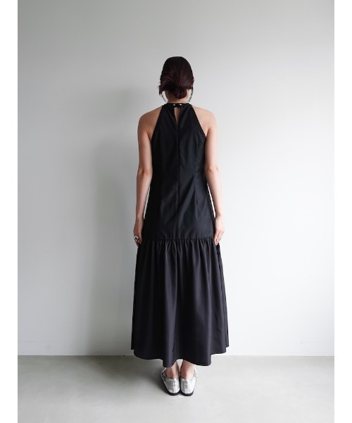 Halter Neck Tiered Dress/ホルターネックティアードドレス