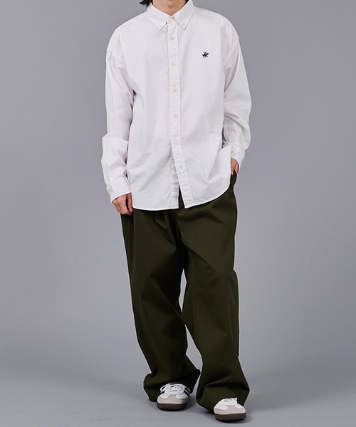 CavariA（キャバリア）の「ストレッチ2タックワイドパンツ（その他パンツ・メンズ・カーキ/ブラック/ダークネイビー・マルチサイズ）」の11枚目の写真