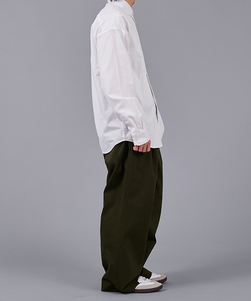 CavariA（キャバリア）の「ストレッチ2タックワイドパンツ（その他パンツ・メンズ・カーキ/ブラック/ダークネイビー・マルチサイズ）」の12枚目の写真