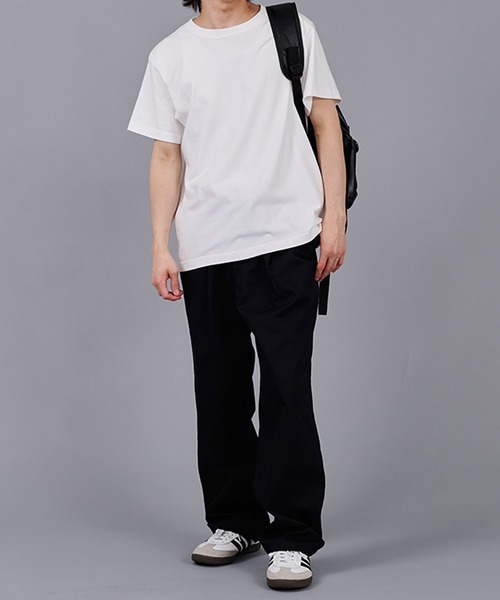 CavariA（キャバリア）の「ストレッチ2タックワイドパンツ（その他パンツ・メンズ・カーキ/ブラック/ダークネイビー・マルチサイズ）」の6枚目の写真