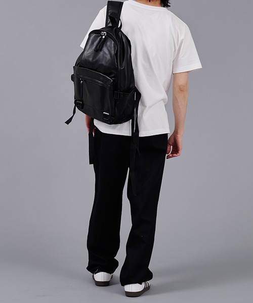 CavariA（キャバリア）の「ストレッチ2タックワイドパンツ（その他パンツ・メンズ・カーキ/ブラック/ダークネイビー・マルチサイズ）」の8枚目の写真