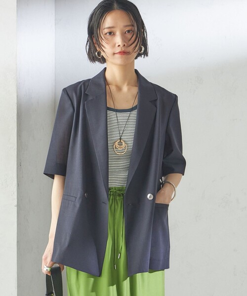 CONP 23SS Ocean Jacket 半袖ジャケット　新品　正規品 パジャマスーツ】プレミアム 日本製素材 尾州ウールブレンド
