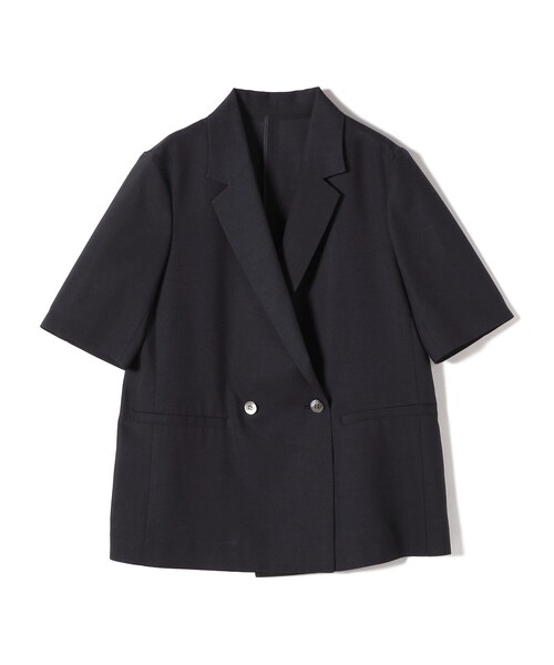 クローバー様ご購入商品　Sov.【美品♡】半袖テーラードジャケット セール】〈手洗い可能〉ダブル 半袖 ジャケット（テーラード