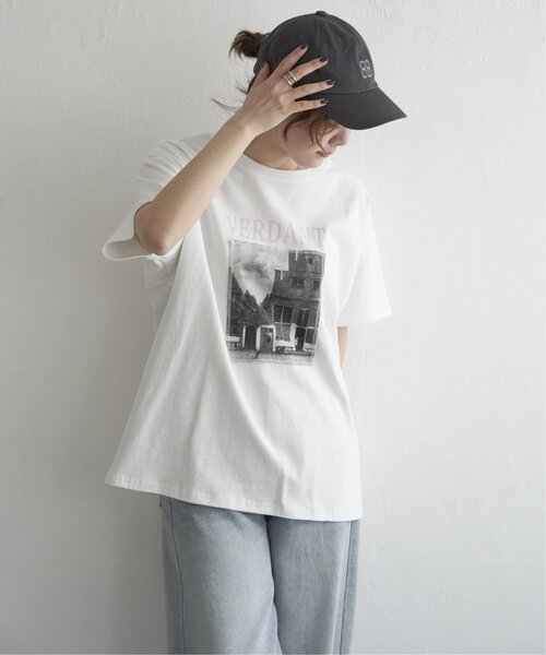 AAA - Naptime. フォトプリント ロゴTシャツ ベージュ Amazon.co.jp: Naptime フォトプリントBIG Tシャツ ベージュ