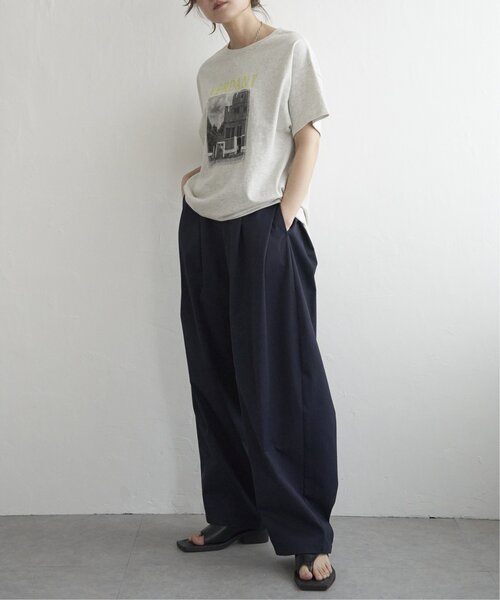 notch.（ノッチ）の「フォトxロゴプリント半袖Tシャツ（Tシャツ/カットソー・レディース・ピンク/ブルー/イエロー・M）」の18枚目の写真