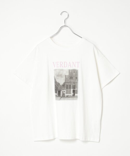 MARK & LONA ロゴプリント 半袖Tシャツ セール】フォトxロゴプリント半袖Tシャツ（Tシャツ/カットソー