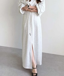 GeeRA | フロントスリットスウェットナロースカート(スカート)