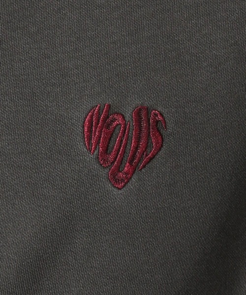 LAKOLE（ラコレ）の「ワンポイントピグメントT / 327793（Tシャツ/カットソー・メンズ・レッド/チャコールグレー/ベージュ/ネイビー・MEDIUM/LARGE）」の19枚目の写真