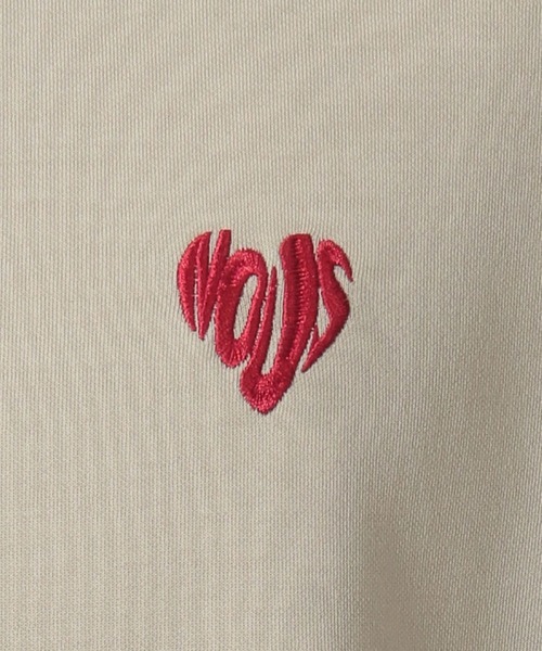 LAKOLE（ラコレ）の「ワンポイントピグメントT / 327793（Tシャツ/カットソー・メンズ・レッド/チャコールグレー/ベージュ/ネイビー・MEDIUM/LARGE）」の21枚目の写真