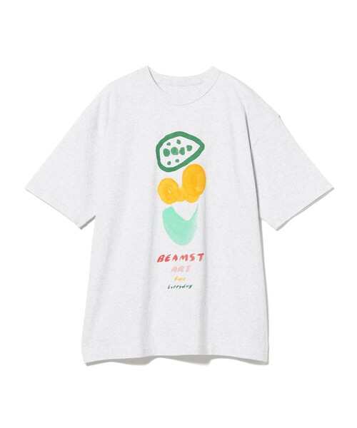 BEAMS T(ビームスティー)の「Mayumi Yamase / ART FOR EVERYDAY T-SHIRT(Tシャツ/カットソー・メンズ・ホワイト/ライトグレー/ブラウン・X-SMALL/MEDIUM/LARGE/SMALL/X-LARGE/XX-LARGE)」の19枚目の写真