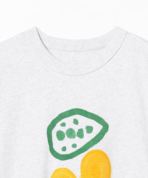 BEAMS T(ビームスティー)の「Mayumi Yamase / ART FOR EVERYDAY T-SHIRT(Tシャツ/カットソー・メンズ・ホワイト/ライトグレー/ブラウン・X-SMALL/MEDIUM/LARGE/SMALL/X-LARGE/XX-LARGE)」の20枚目の写真