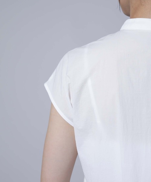 RAW FUDGE(ローファッジ)の「プリーツペプラムブラウス(シャツ/ブラウス・レディース・オフホワイト/ブラック・M)」の16枚目の写真