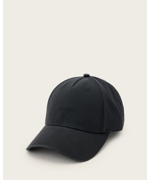 ALLSAINTS(オールセインツ)の「HAVEN EMBROIDERED LOGO BASEBALL CAP | HAVEN 刺繍 ロゴ ベースボール キャップ(キャップ・レディース・ブラック・ONE SIZE)」の1枚目の写真