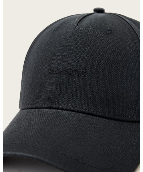 ALLSAINTS(オールセインツ)の「HAVEN EMBROIDERED LOGO BASEBALL CAP | HAVEN 刺繍 ロゴ ベースボール キャップ(キャップ・レディース・ブラック・ONE SIZE)」の3枚目の写真