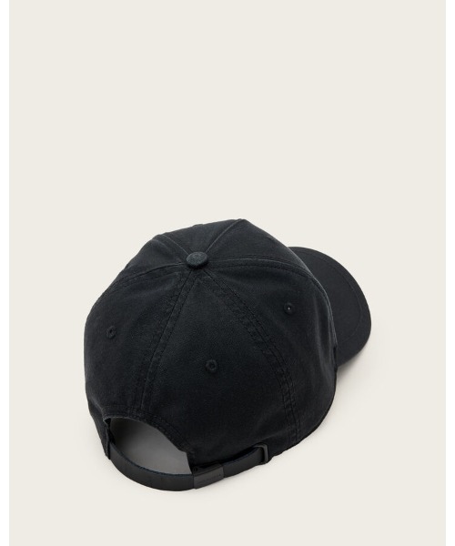 ALLSAINTS(オールセインツ)の「HAVEN EMBROIDERED LOGO BASEBALL CAP | HAVEN 刺繍 ロゴ ベースボール キャップ(キャップ・レディース・ブラック・ONE SIZE)」の6枚目の写真