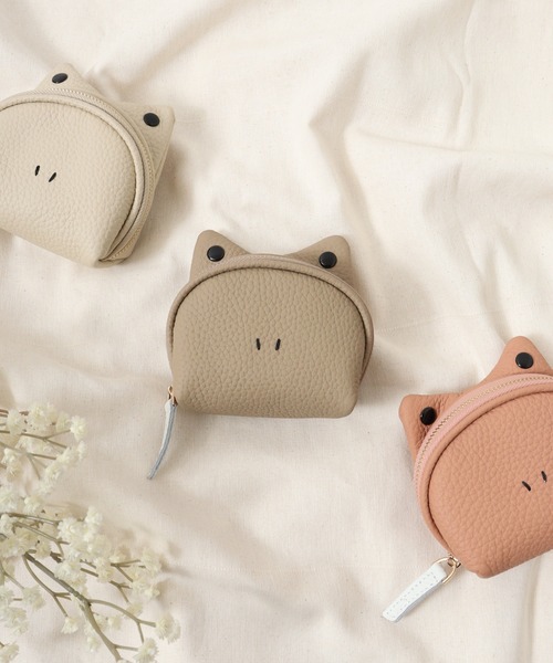 FUNALIVE(ファンアライブ)の「カエル型レザーミニウォレット(財布・メンズ・グリーン/ライトグレー/ピンク/グレー/ブラック/パープル・F)」の3枚目の写真