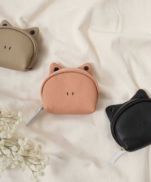 FUNALIVE(ファンアライブ)の「カエル型レザーミニウォレット(財布・メンズ・グリーン/ライトグレー/ピンク/グレー/ブラック/パープル・F)」の6枚目の写真