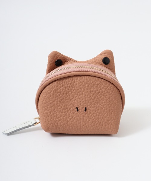 FUNALIVE(ファンアライブ)の「カエル型レザーミニウォレット(財布・メンズ・グリーン/ライトグレー/ピンク/グレー/ブラック/パープル・F)」の11枚目の写真