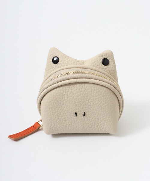 FUNALIVE(ファンアライブ)の「カエル型レザーミニウォレット(財布・メンズ・グリーン/ライトグレー/ピンク/グレー/ブラック/パープル・F)」の12枚目の写真