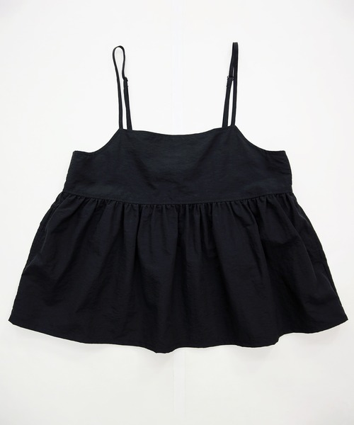 and it_（アンドイット）の「モチコさんコラボ撥水加工エプロンキャミソール（キャミソール・レディース・ブラック・M-L）」の16枚目の写真