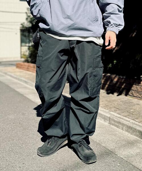 BACK NUMBER(バックナンバー)の「BACK NUMBER(バックナンバー)【メンズ】「接触冷感」カーゴイージーパンツ(その他パンツ・メンズ・オリーブ/ブラック/オフホワイト・S/L/M/XL)」の5枚目の写真