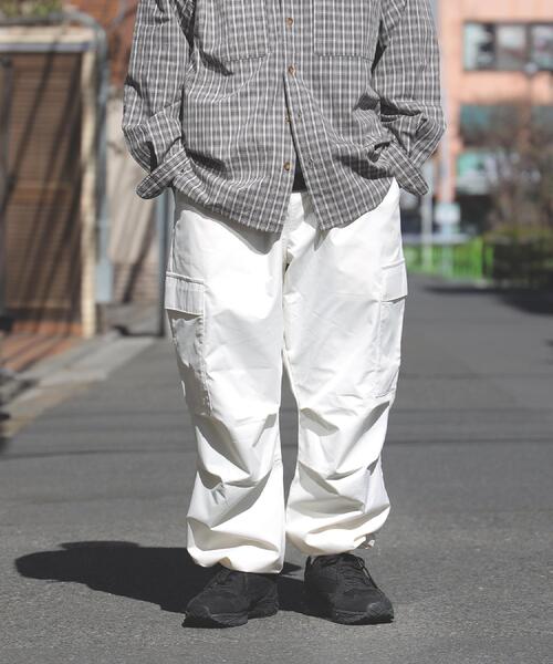 BACK NUMBER(バックナンバー)の「BACK NUMBER(バックナンバー)【メンズ】「接触冷感」カーゴイージーパンツ(その他パンツ・メンズ・オリーブ/ブラック/オフホワイト・S/L/M/XL)」の10枚目の写真
