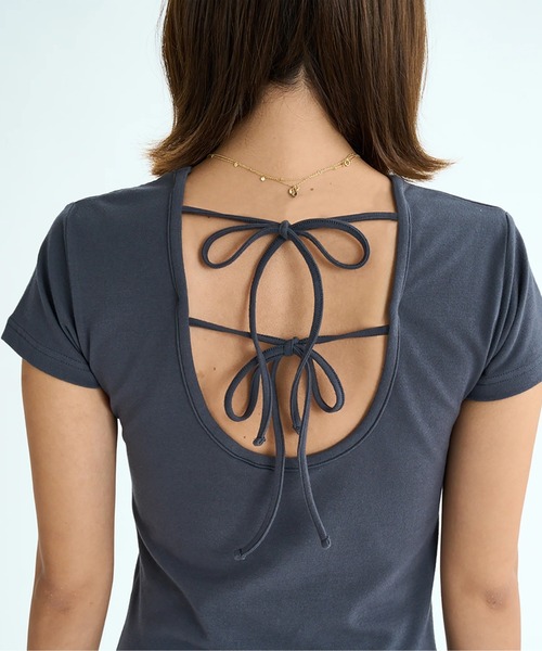 ROXY（ロキシー）の「PLAYLIST /ロキシータイトTシャツワンピース（ワンピース・レディース・ブルー/オレンジ/ブラック・MEDIUM/LARGE）」の15枚目の写真