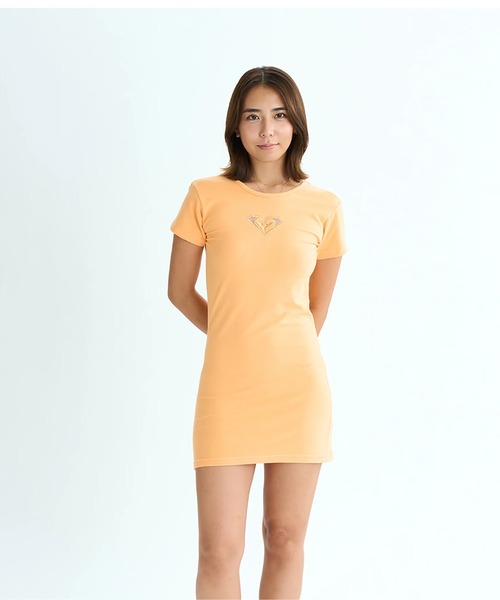 ROXY（ロキシー）の「PLAYLIST /ロキシータイトTシャツワンピース（ワンピース・レディース・ブルー/オレンジ/ブラック・MEDIUM/LARGE）」の20枚目の写真