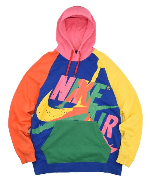 AIR JORDAN(エアジョーダン)の「【ヴィンテージ古着】NIKE Air Jordan クレイジーパターン パーカー(パーカー・メンズ・マルチ・X-LARGE)」の1枚目の写真