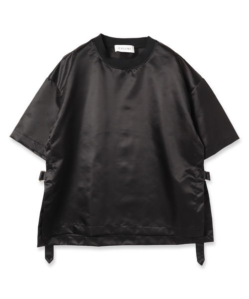 CULLNI ブラック 半袖シャツ 美品】CULLNI ブラック 半袖シャツ