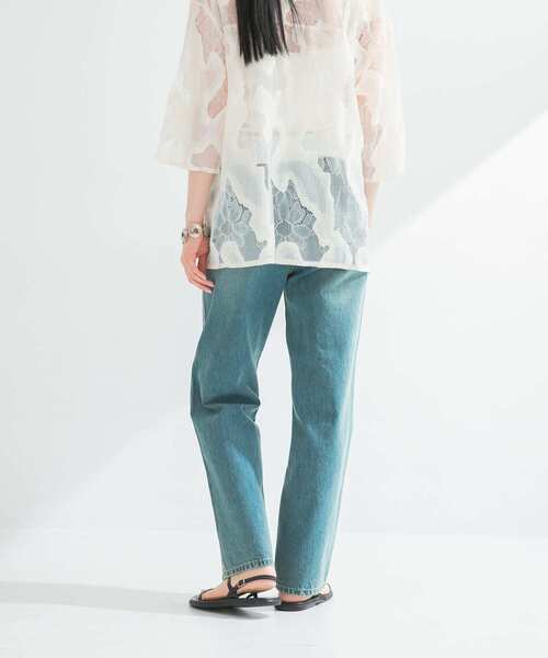 【関税込】 ストレート フィット デニム シャツ - グリーン ボックスフィット デニムシャツ - ブルー/グリーン | ZARA Japan