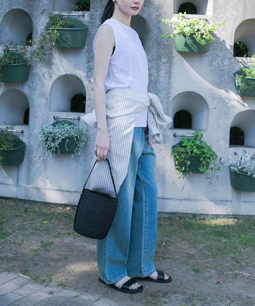 URBAN RESEARCH（アーバンリサーチ）の「『4サイズ展開』new basic　ストレートフィットデニムパンツ（デニムパンツ・レディース・インディゴブルー/ベージュ系その他・36/38/40/42）」の16枚目の写真