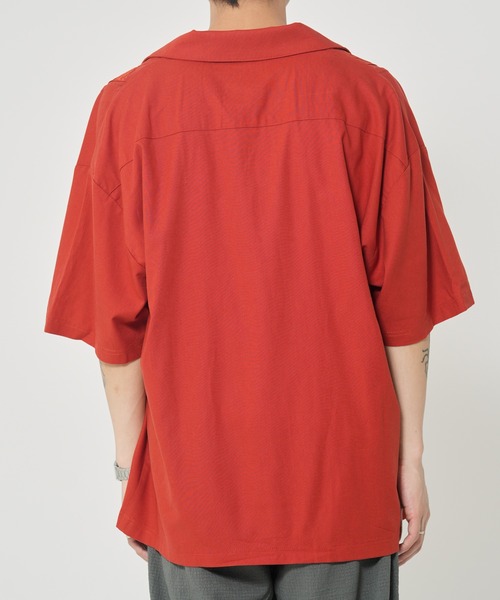 ROUGH TRADE（ラフトレード）の「麻レーヨン キューバシャツ(M1)（シャツ/ブラウス・メンズ・レッド系その他/イエロー/アイボリー/ブルー・MEDIUM/LARGE/X-LARGE）」の16枚目の写真